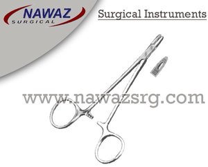 100% Porte-aiguille Derf de haute qualité 12cm en acier inoxydable Instruments chirurgicaux personnalisés Porte-aiguille - Product Image 2