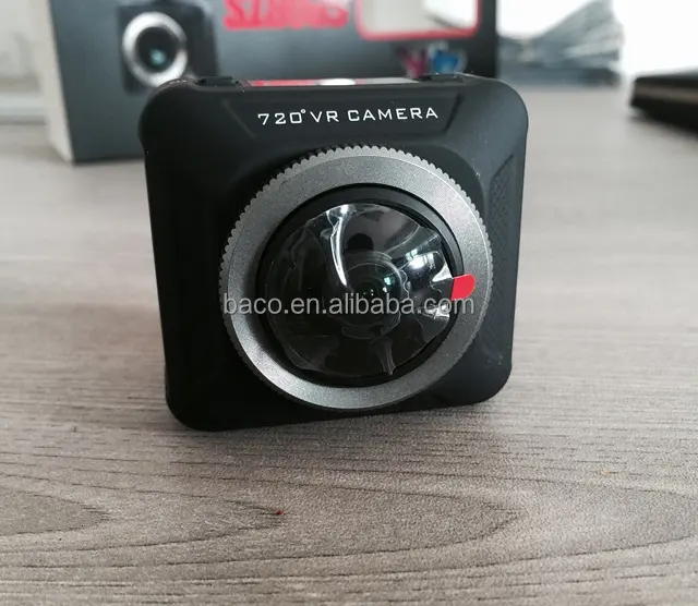 2017 new model 360 Dual Lens 720 degree VR Panorama camera 4K WIFI 360 action camera