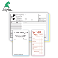 Commande de vente personnalisée livre reçu facture en double 50 ensembles formulaire autocopiant