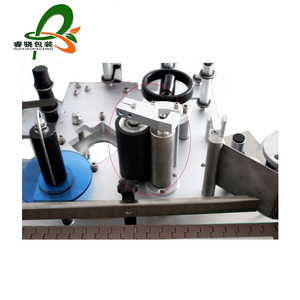 Tự động dọc 2-Sided Sticker dán nhãn máy đa năng cho chai trường hợp kim loại gỗ bao bì PLC thành phần cốt lõi - Product Image 5