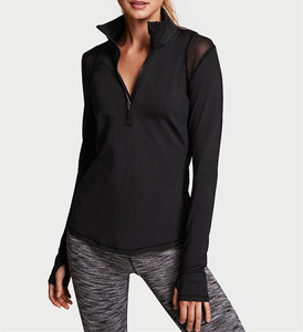 Maille Demi-zip veste tailleur pour <span class=keywords><strong>yoga</strong></span> dames <span class=keywords><strong>yoga</strong></span> ajusté veste - Product Image 1