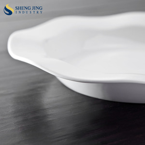 Barato Restaurante <span class=keywords><strong>Platos</strong></span> Vajilla Plato Hondo Vajilla Personalizada Impresa - Product Image 4