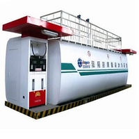 ISO 10000L-20000L 20ฟุตและ40ฟุตสถานีบริการน้ำมันเคลื่อนที่/สถานีเชื้อเพลิงแบบพกพาสำหรับขาย