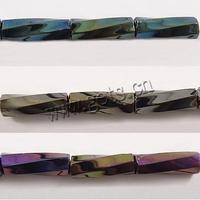 Hoge Kwaliteit Bugle Japanse Glas Zaad Kralen Twisted Bugle Plated Diy Sieraden 2X6Mm Gat: ca. 1Mm, Ca. 10000Pcs Per Zak