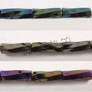 Perles de rocaille en verre japonaises de haute qualité, 2x6mm, trou: environ 1mm, environ 10000 pièces par sac, pour bricolage de bijoux, 50 pièces