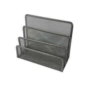 Wideny in acciaio verniciato a polvere di ferro di disegno semplice 3 titolari di metallo rete metallica tavolo desktop da ufficio scuola titolare <span class=keywords><strong>lettera</strong></span> - Product Image 4
