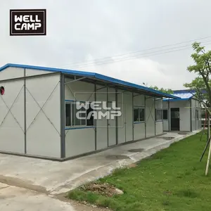 K casa pré-fabricada WELLCAMP fornecimento de fábrica modular casa pré-fabricada de alojamento