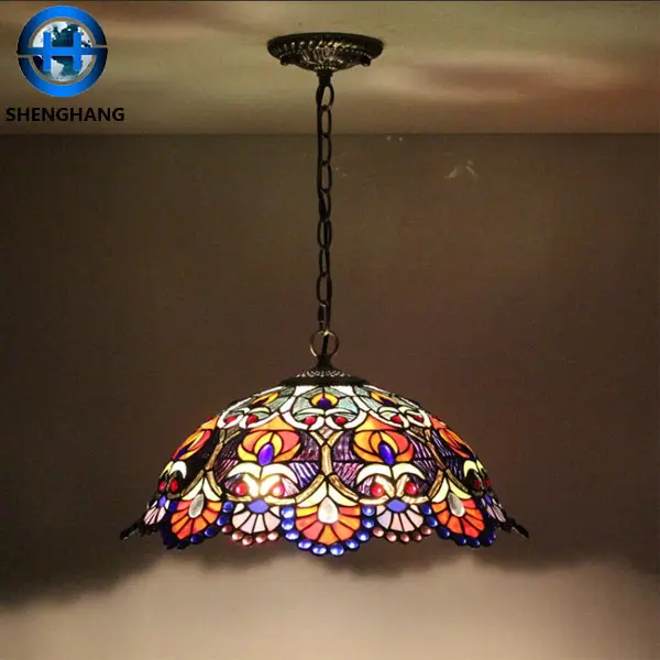 new products tiffany style ceiling light / Pure handmade tiffany chandelier
