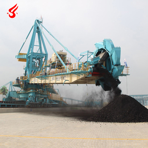 5000 t/h ถ่านหินถังล้อ Stacker Reclaimer