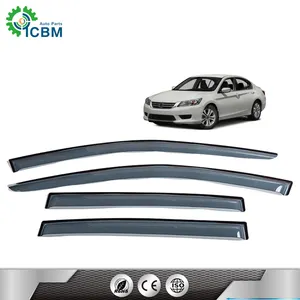 Durable in use corolla window wind deflector car door visors face shield visor for ACCORD 13-15