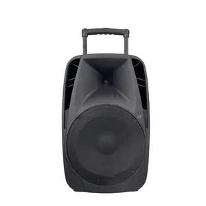 RQSONIC PMQ15AMFQ-V2BP-BT 15 "altoparlante portatile senza fili del carrello del sistema di PA dell'altoparlante 100W Powerked con la batteria ricaricabile dj