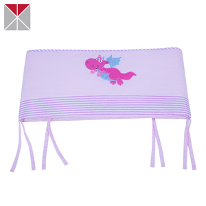 Fábrica al por mayor 100% algodón <span class=keywords><strong>mini</strong></span> <span class=keywords><strong>cuna</strong></span> parachoques transpirable - Product Image 1