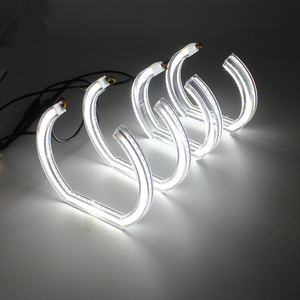 120Mm + 128Mm Smd <span class=keywords><strong>Angel</strong></span> <span class=keywords><strong>Eyes</strong></span> LED Halo Cincin Lampu untuk <span class=keywords><strong>BMW</strong></span> <span class=keywords><strong>F30</strong></span> F35 Kristal Led <span class=keywords><strong>Angel</strong></span> <span class=keywords><strong>Eyes</strong></span> DRL Kabut Lampu Putih Amber Lampu Mobil Lampu