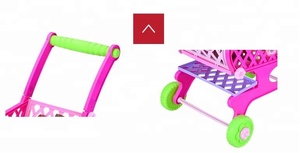 Mini carrito de compras súper divertido <span class=keywords><strong>para</strong></span> <span class=keywords><strong>niñas</strong></span>, juego de comida, juguete de cocina, barato - Product Image 4