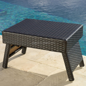 Villa piscina parte Ratán Sofa juego <span class=keywords><strong>de</strong></span> <span class=keywords><strong>comedor</strong></span> y tumbona grandes muebles <span class=keywords><strong>de</strong></span> exterior - Product Image 6