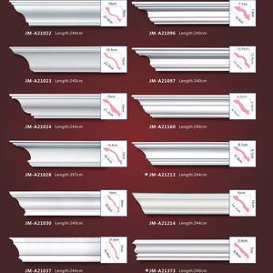 2017 उच्च गुणवत्ता अच्छी कीमत सुंदर नए आधुनिक लक्जरी <span class=keywords><strong>Polystyrene</strong></span> क्राउन मोल्डिंग - Product Image 5