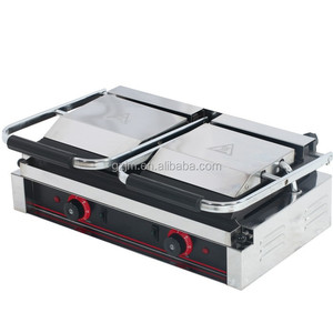 <span class=keywords><strong>Parrilla</strong></span> de contacto doble eléctrica de inducción comercial, superventas - Product Image 1