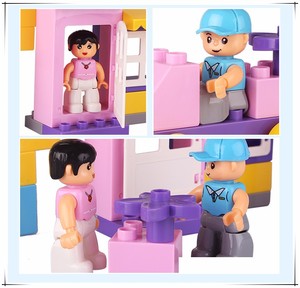 Blocos de construção compatíveis, conjuntos de brinquedos para desenvolvimento educativo, blocos de construção empilháveis para crianças pequenas - Product Image 4