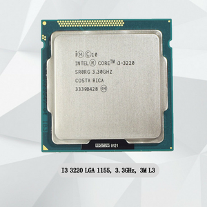 معالج Core i3 3220 بسعر الجملة للوحة الأم LGA 1155 H61 B75 - Product Image 2