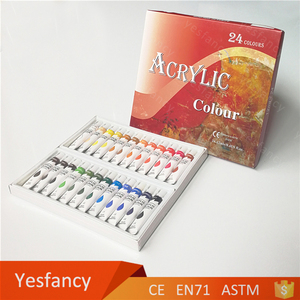 Set di Colori Acrilici Non Tossici a Prezzo Conveniente, 12ml, 12 Colori, 24 Colori - Product Image 6