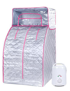 1 <strong>Person</strong> Ozone <strong>Sauna</strong> Dome Portable <strong>Mini</strong> Folding Beauty SPA Waterproof Steam SPA <strong>Room</strong> <strong>Sauna</strong> Full-Body Portable Steam <strong>Sauna</strong> <strong>Room</strong> - Product Image 1