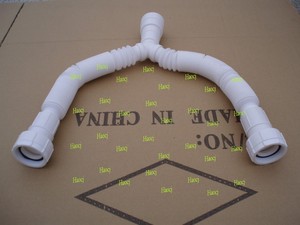 Manguera de <span class=keywords><strong>Lavabo</strong></span> de Plástico PVC de Diseño Moderno y Tubo de Drenaje <span class=keywords><strong>Doble</strong></span> para <span class=keywords><strong>Lavabo</strong></span>, Desagüe para <span class=keywords><strong>Lavabo</strong></span> - Product Image 5