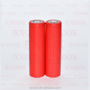 Original Sanyo enook 18650 2600 mAh <span class=keywords><strong>3</strong></span>.7 V de alto consumo Li-ion batería con flat top - Product Image 1