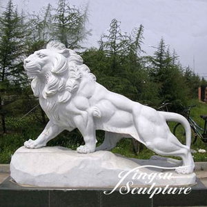Statua di <span class=keywords><strong>leone</strong></span> in marmo a grandezza naturale di Design popolare a basso prezzo - Product Image 5