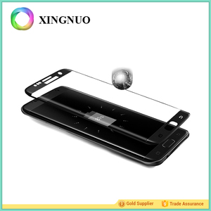 En Color 3D Kristall Líquido Nano Antichoque Film Impreso Móvil S7 Vidrio Templado Protector de Pantalla de Borde - Product Image 5