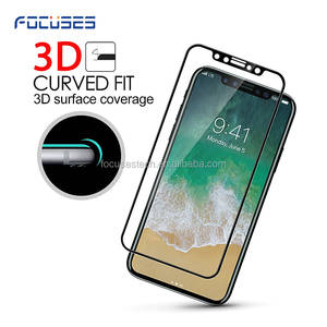 Japón Asahi vidrio curvado en frío <span class=keywords><strong>película</strong></span> de pantalla protectora para iphone <span class=keywords><strong>X</strong></span> 5D Vidrio Templado - Product Image 6