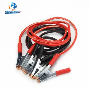 Heavy duty power car battery charge booster jumper cable