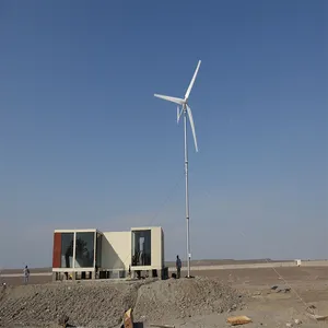Windturbinen system für Zuhause mit Controller, Wechsel richter batterie, 10 kW, 20kW