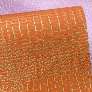Piel de <span class=keywords><strong>polipiel</strong></span> con relieve de cocodrilo <span class=keywords><strong>precio</strong></span> de la piel - Product Image 4