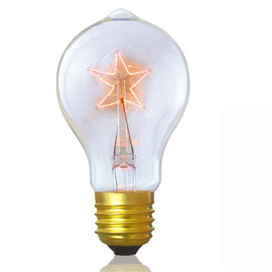 Vendimia A19 8ak cristal claro halógeno Edison bombilla lámpara 40 W <span class=keywords><strong>no</strong></span> Dimmable luces con filamento de mesa lámpara de pared - Product Image 2