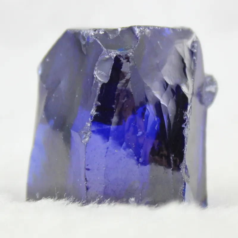 Starsgem uncut cubic zirconia materie prime del commercio all'ingrosso di colore tanzanite cz della pietra preziosa di massima