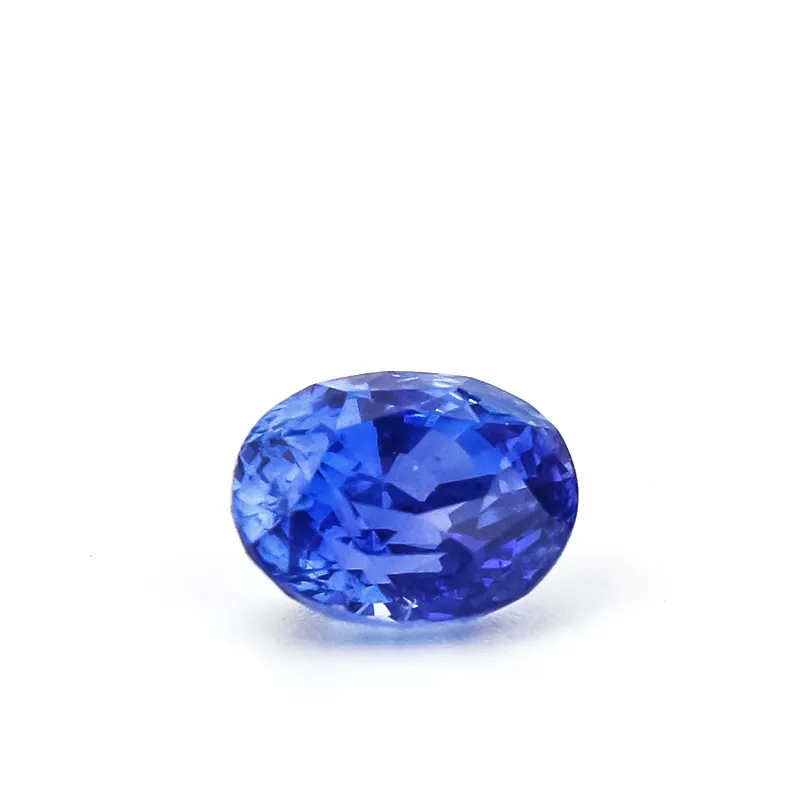 Oval cut natural blue sapphire loose stone