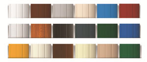 New phong cách c hình dạng nhôm cán cửa chớp cửa đá đen hồ sơ 6063 nhôm - Product Image 4