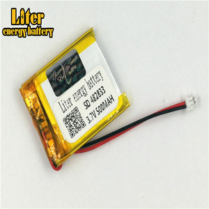 Plug 1,5-2 P 3,7 482833 500 mAh rechargeable LiPo battery solar rechargeable lithium-ion polymer lithium battery with PCM - Product Image 3