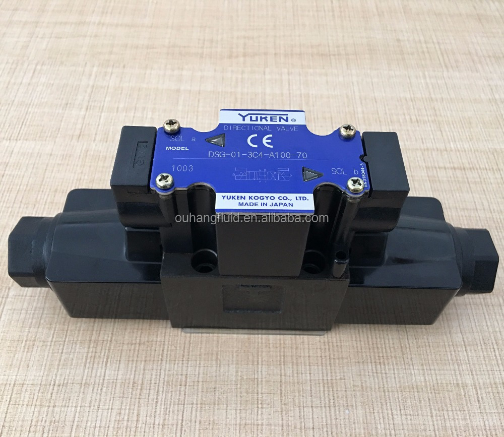 Yuken DSG-01-3C4-A100-70 新品 ソレノイドバルブ・産業用装置用 油研工業 電磁弁 DSG-01-3C4-A100-70ソレノイドバルブ 4個