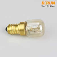 Ampoule de four E14 25W T22 résistante à la chaleur à 300 degrés / Lumière de four / Lampe de four, INC-MINI-E14