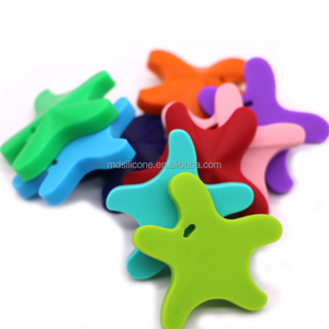 Personalizado/al por mayor CPC <span class=keywords><strong>Amazon</strong></span> animal bebé teether de madera - Product Image 3