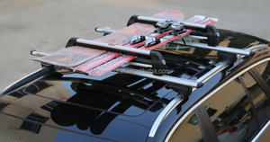 Regolabile da sci cremagliera snowboard cremagliera sport invernali carrier con imbottitura in gomma morbida universale di montaggio hardware e serrature SC-001-1 - Product Image 6
