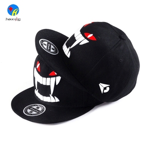 Custom Design flat embroidery Snapback hats Gorras - Product Image 2