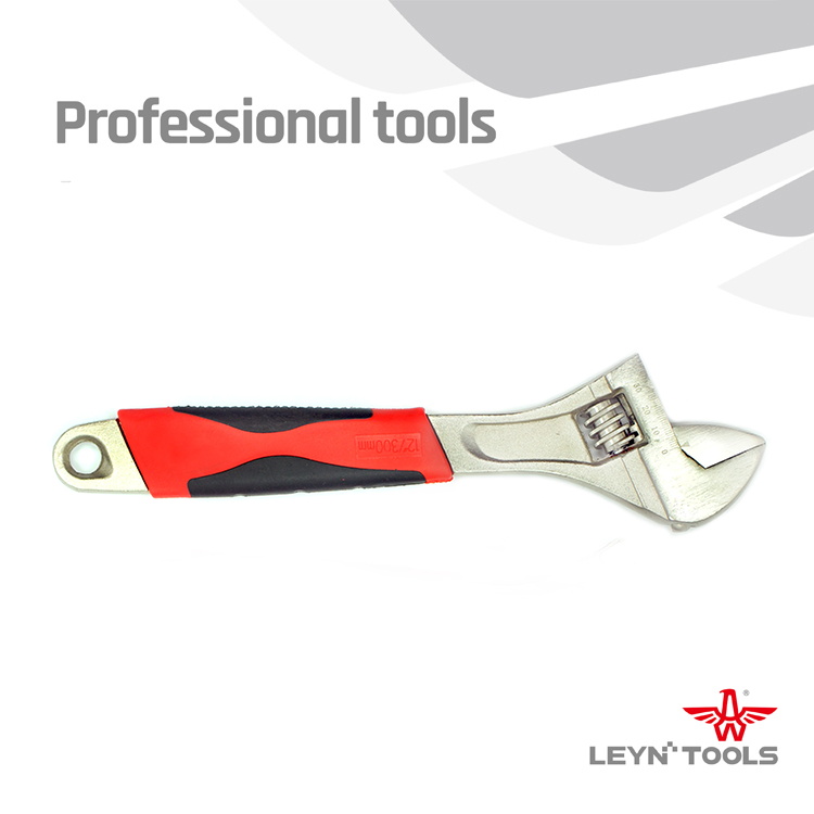 High adjustable Angle wrench magic spanner with double color handle