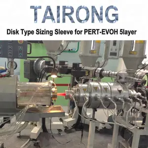 Disk Type Calibrating Sleeves Vacuum Copper Calibrator For PP Pex PE Pipe