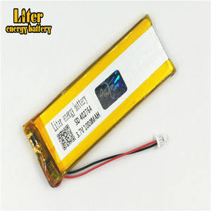 Plug1.0 <span class=keywords><strong>2</strong></span> linie <span class=keywords><strong>3</strong></span>,7 V 402764 li ionen <span class=keywords><strong>3</strong></span>,7 volt li-ion batterie, li polymer batterie 403065 1000 mah - Product Image 3