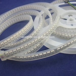 <strong>Programable</strong> RGB LED Strip WS2812b SMD5050 DC5V 144LEDs/<strong>m</strong> Waterproof IP67 for Landscape Lighting - Product Image 5