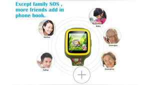 Tracking MTK 6261 SOS Children communication GPS GSM Q5 smart watch - Product Image 3
