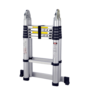 Escalera de <span class=keywords><strong>lidl</strong></span> telescópica de aluminio multiusos de marco A portátil - Product Image 2