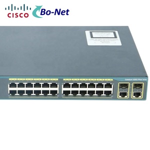 Cisco WS-C2960 + 24TC-L MÁS DE 2960 24 10/100 + 2 T/SFP, LAN Base conmutadores de red - Product Image 2
